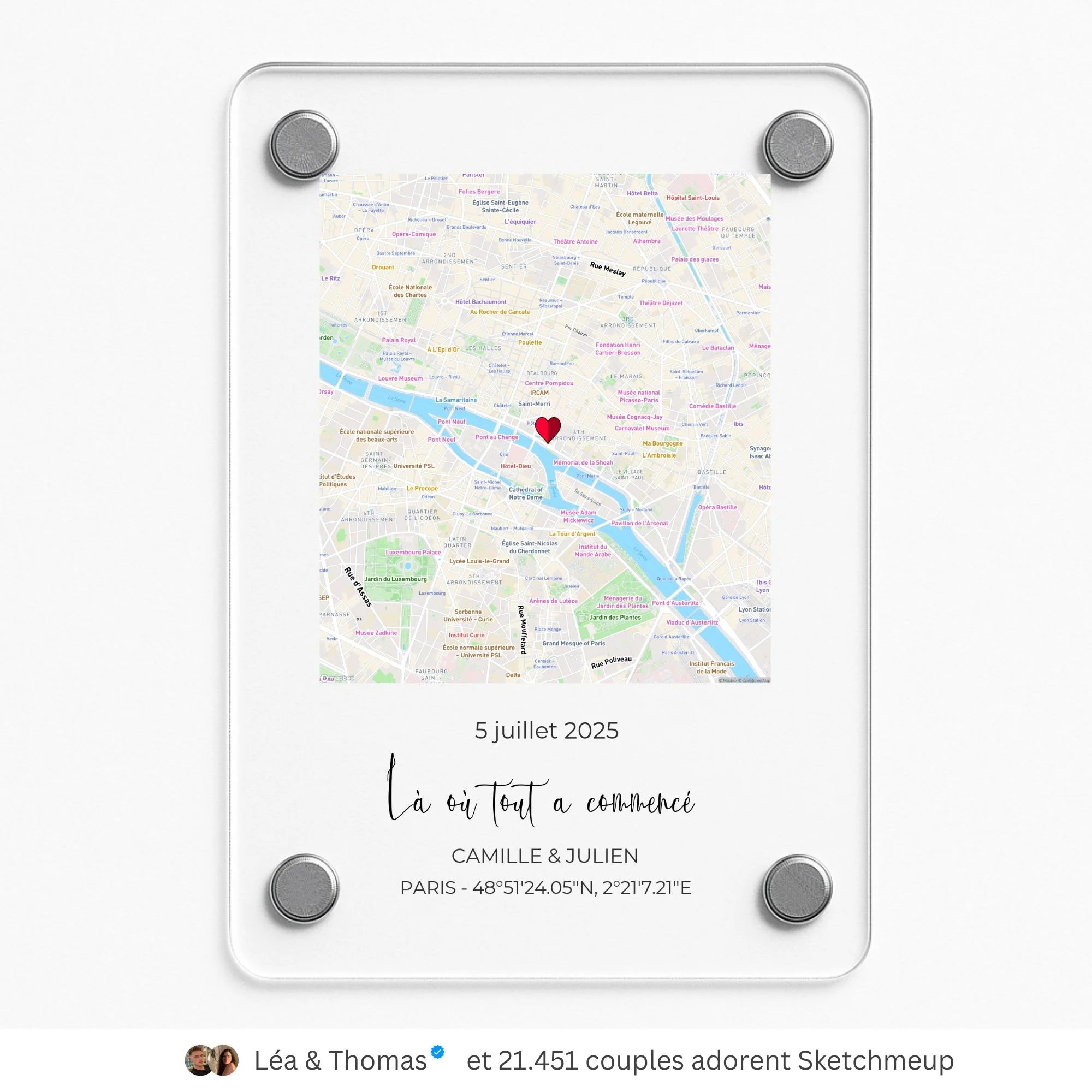 «Notre événement – Aimant»